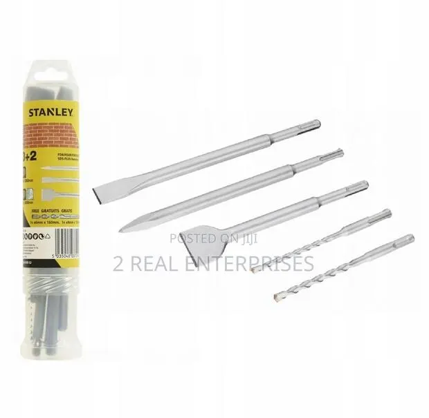Stanley SDS-Plus Chisel and Bit Set (5 Pc) Sta54400 · Photo 1