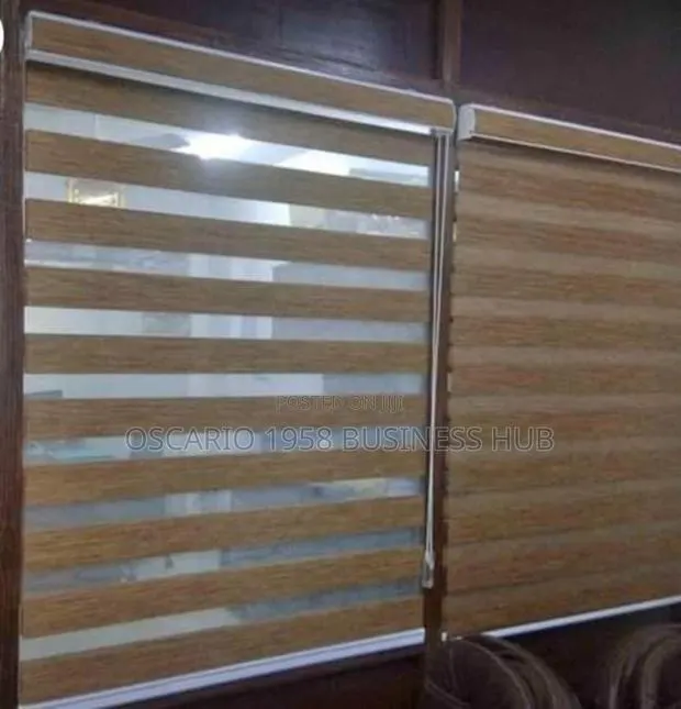 Cordless House Zebra Blinds · Photo 1