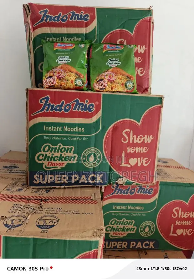 Indomie Noodles (Onion Chicken Flavor) Super Pack