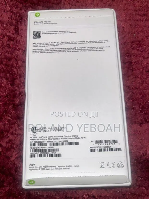 New Apple iPhone 15 Pro Max 512 GB Gray · Photo 1