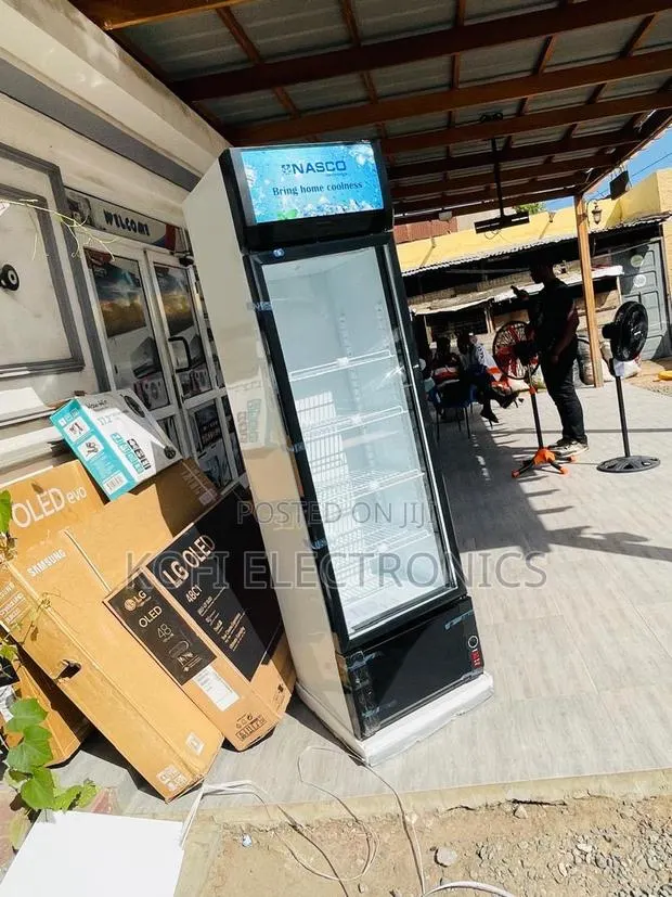 Nasco 360l Upright Display Freezer Transparent Glass Door · Photo 1