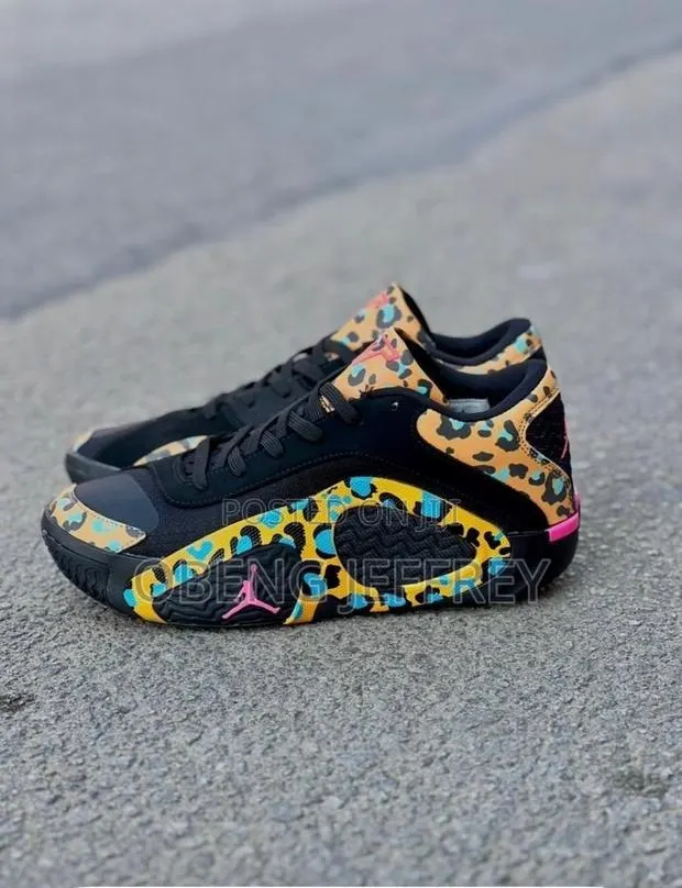 Original Jordan Tatum 2 Wild Leopard Print · Photo 1