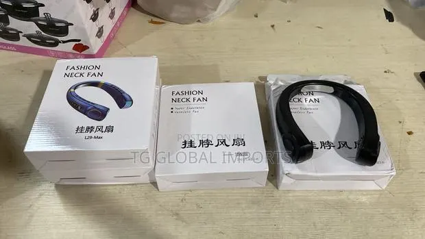 Portable Bladeless Neck Fan (Hands-Free Rechargeable) · Photo 1