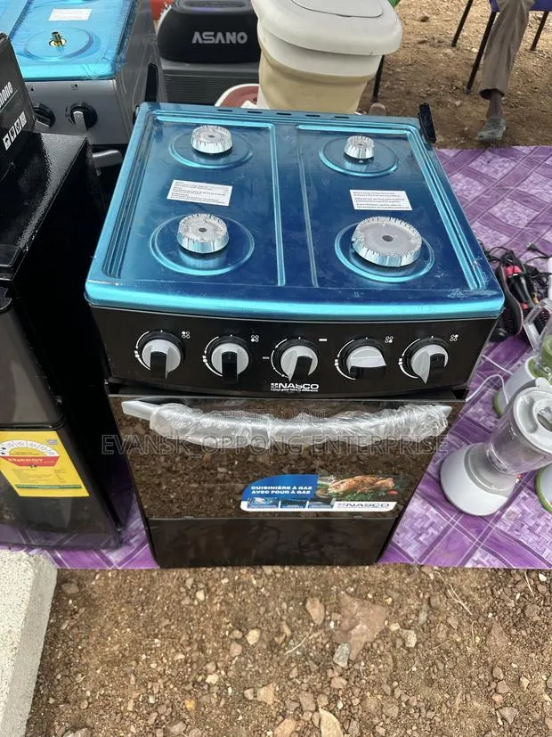 Nasco 4-Burner Gas Cooker With Oven · Photo 1