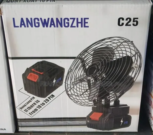 LANGWANGZHE C25 Cordless Fan · Photo 1