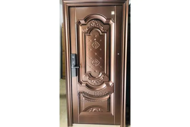 A Deep Brown Metal Door Available · Photo 1