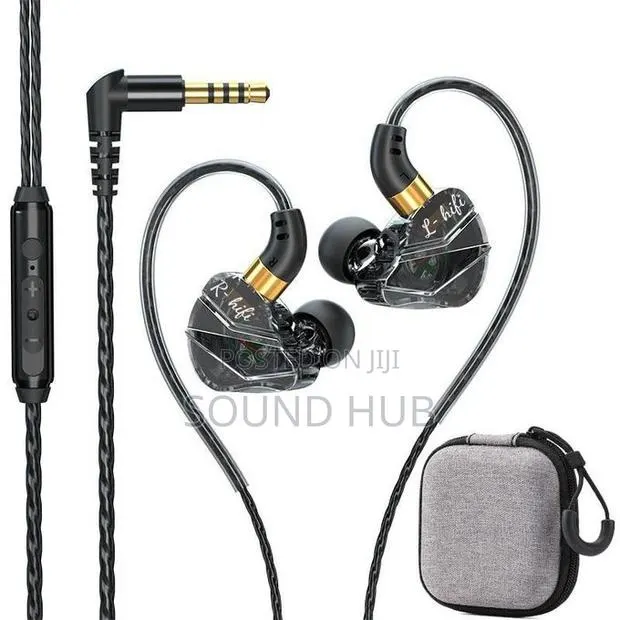 In Ear Headphones With Storage Bag · Photo 1