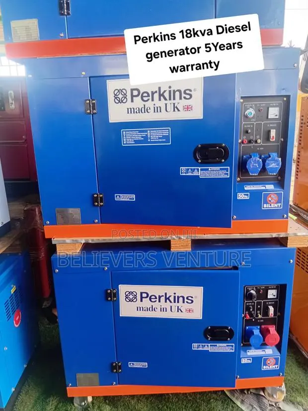 Perkins 18kVA Generator – Quality Diesel Power for Your Needs · Photo 1