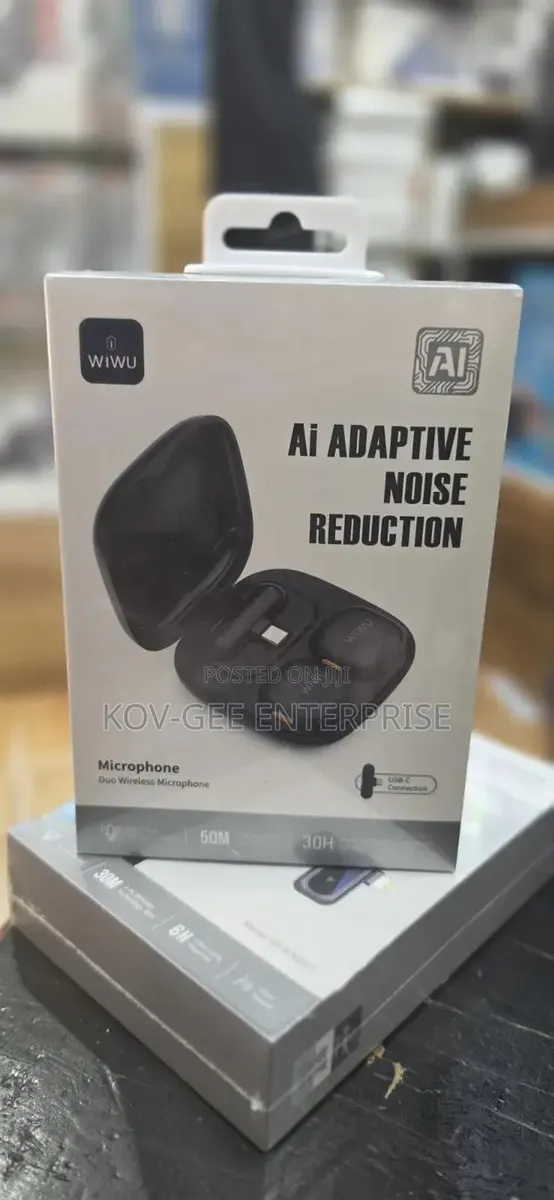 WiWU Wi-Wm006 AI Adaptive Noise Reduction Duo Wireless Microphone · Photo 1