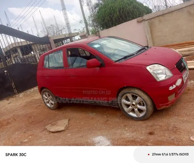 Kia Picanto 1.1 EX Automatic 2010 Red · Photo 1