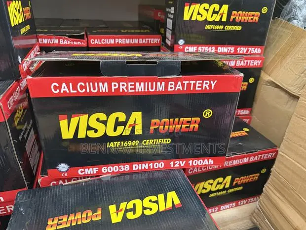 19 Plates 12Volts 100Ah Visca Battery · Photo 1