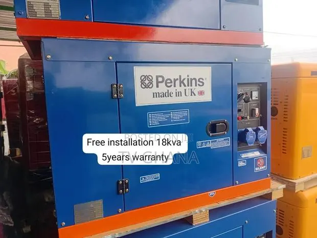 Perkins 18kVA Single Phase Diesel Genset – Powerful Dependable18kva · Photo 1