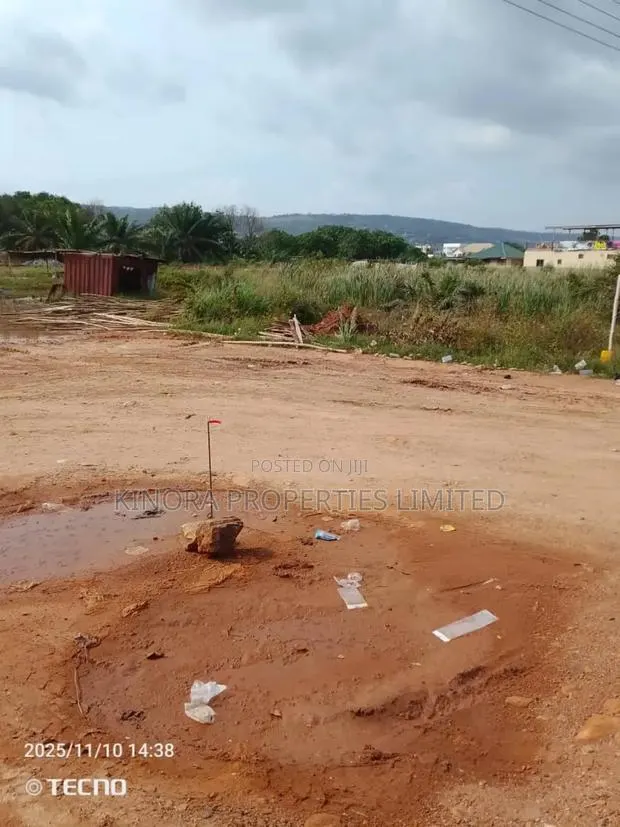 Registered 1 Acre Plot at the Main Adenta - Dodowa Road · Photo 1