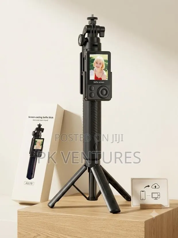 A3170 Screen-Casting Selfie Stick With A3 Screen Projector · Photo 1