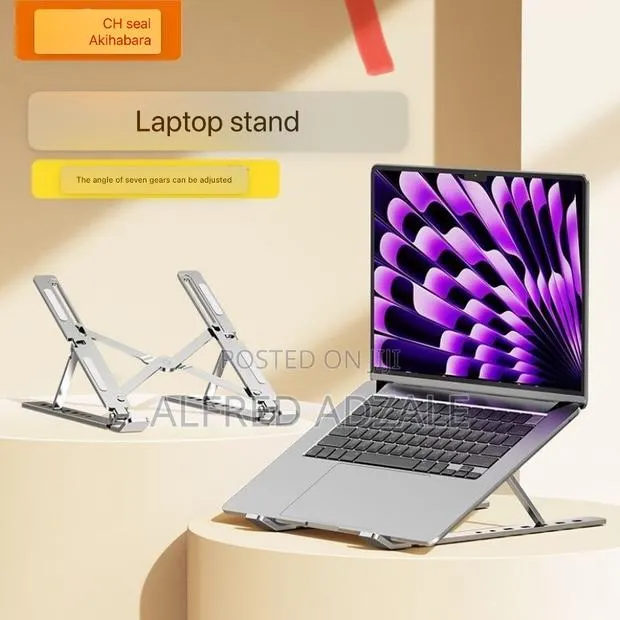 Quality Metalic Laptop Stand · Photo 1