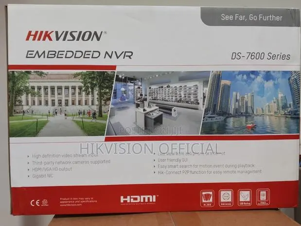 NVR 4ch Poe-Acusense (Ds-7604nxi--4p) · Photo 1