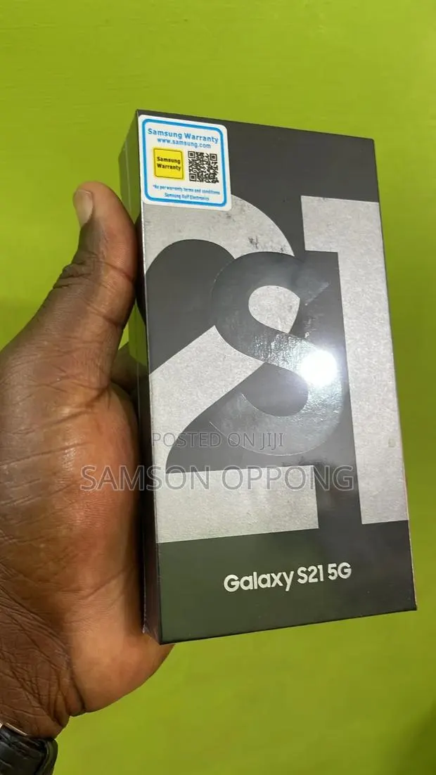 New Samsung Galaxy S21 5G 128 GB Black · Photo 1