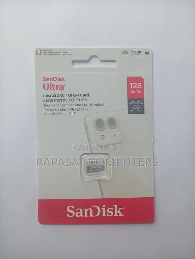 Sandisk 128gb Ultra Microsd Card · Photo 1