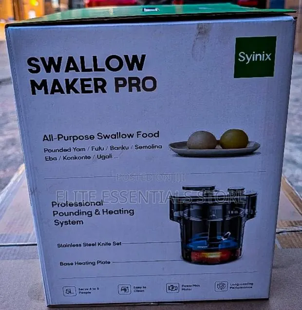 Original Synix Swallow Maker Pro Upgrade for Fufu Banku Rice Balls Tz · Photo 1