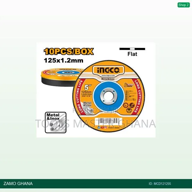 Abrasive Metal Cutting Disc - McD121255 · Photo 1