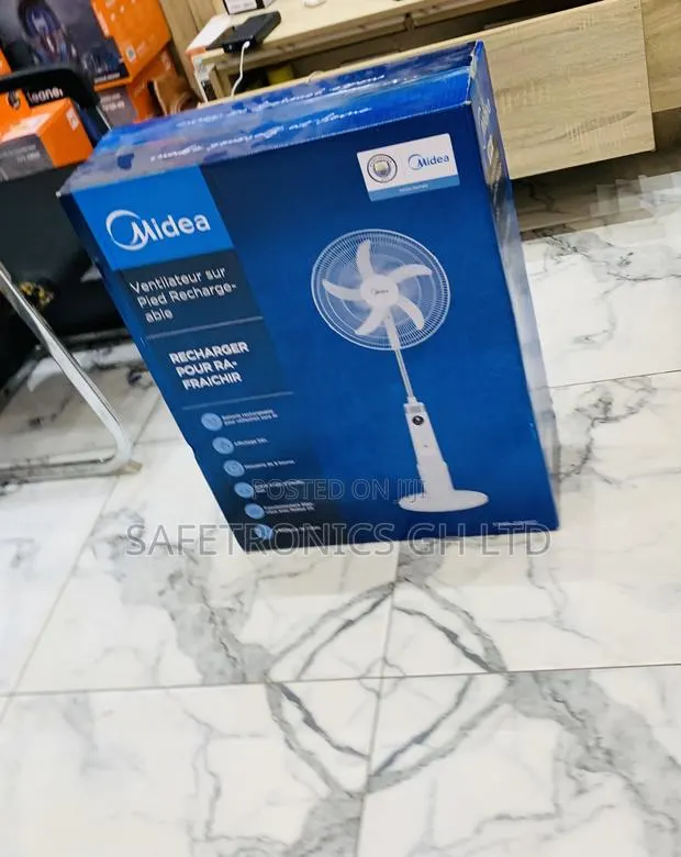 Order Premium Midea Fist Fan 18 Rechargeable Fan · Photo 1