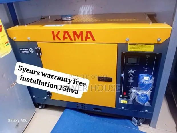 Omega Power Kama Diesel Generator 15kva 16500watts · Photo 1