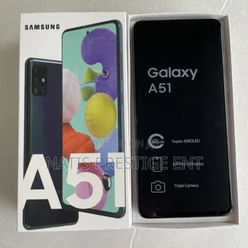 New Samsung Galaxy A51 64 GB Black · Photo 1