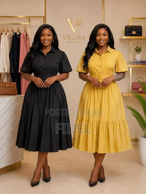 Elegant Polycotton Corporate Dresses
