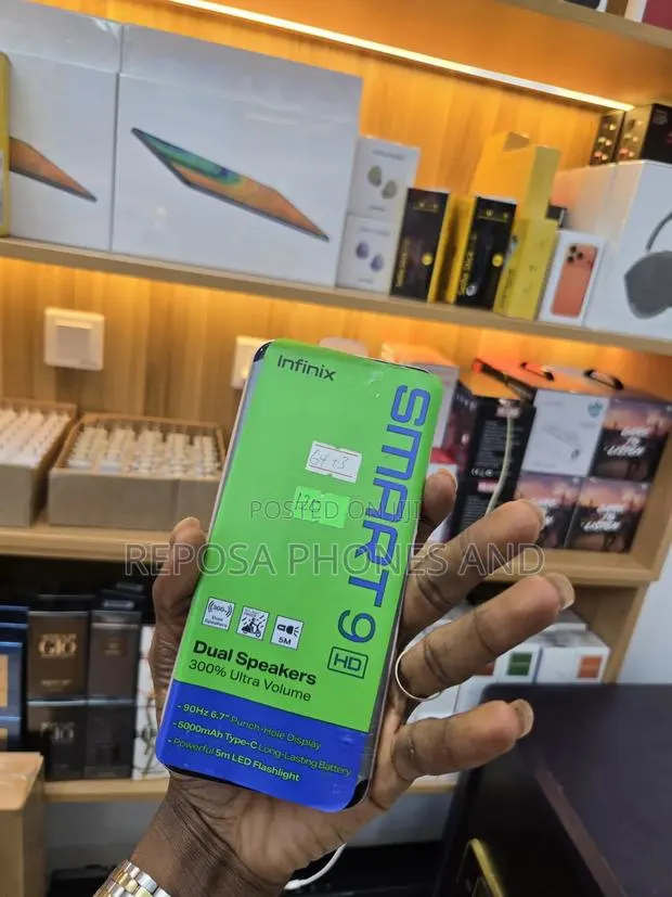 New Infinix Smart 9 128 GB Pink · Photo 1