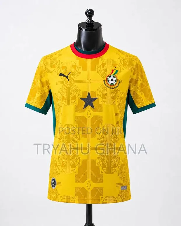 Buy Original Black Stars World Cup Jersey In Ghana At Tryahu · Photo 1
