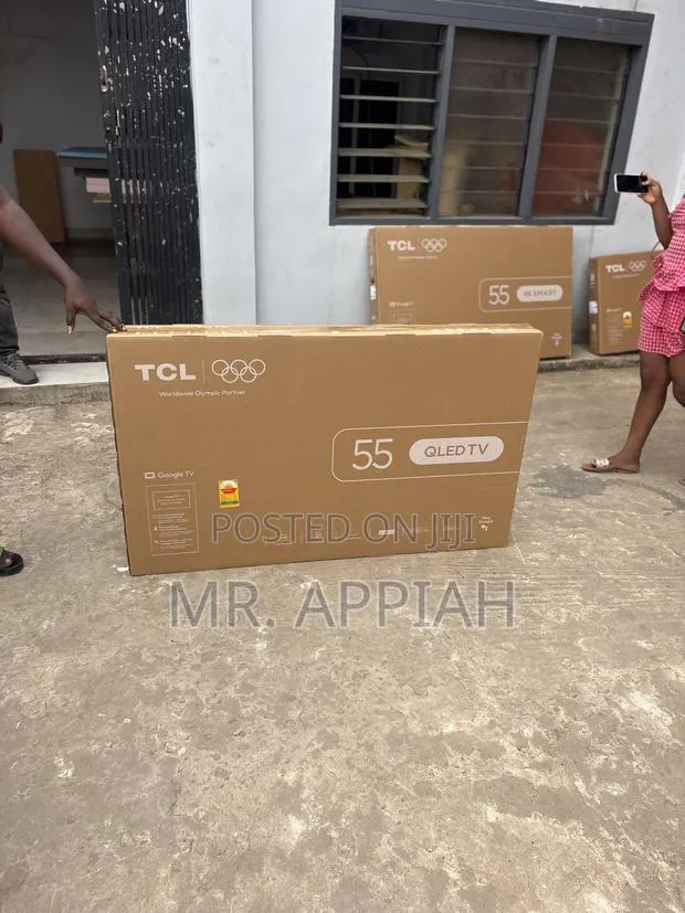 Order Authentic TCL 55” Qled Smart Android Television(Black) · Photo 1