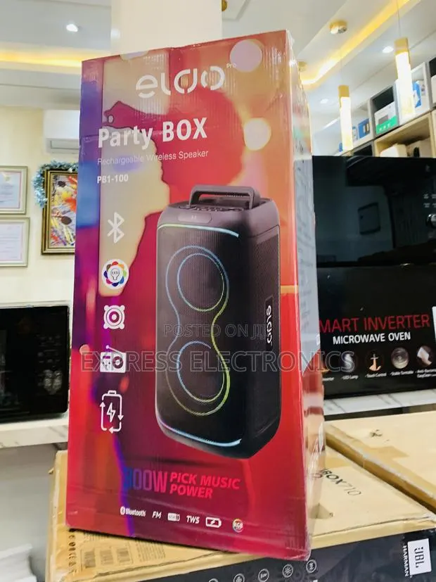 Available Now at Store Eldo Pb1-100 Double 6,5"Bluetooth Speaker · Photo 1