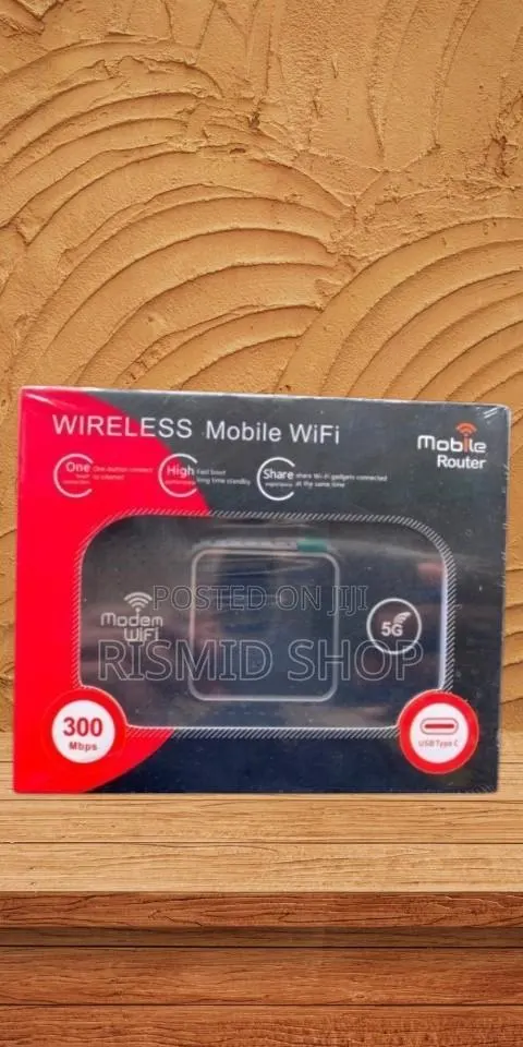 High-Speed 5G LTE Portable WiFi Router – 300Mbps · Photo 1