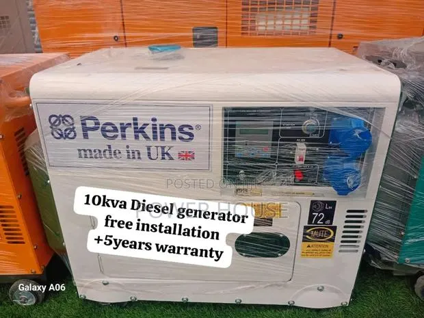 Energy Orbit Perkins Diesel Generator 10kva Silent · Photo 1
