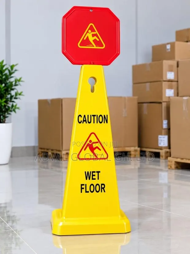 Wet Floor Cleaning Sign · Photo 1