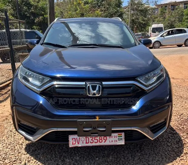 Honda CR-V Touring 2021 Blue · Photo 1