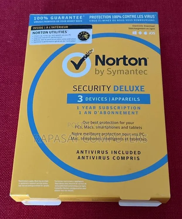 Norton Security Deluxe 3-Devices 1year · Photo 1