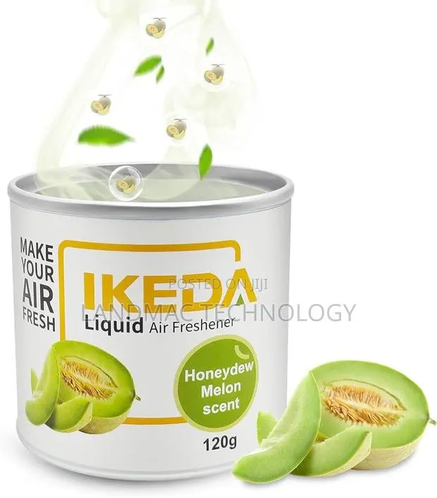 Ikeda Honeydew Melon Scent Liquid Air Freshener Gel – 120g · Photo 1