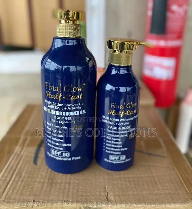 Final Glow Half-Cast Multi Action Body Shower Gel and Body Lotion · Photo 1