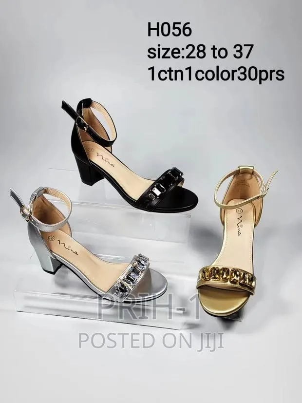 Kids Girls Sandals High Heel · Photo 1