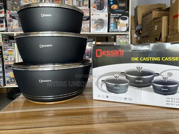 Durable Premium 3pcs Set Pot,Extra Large · Photo 1