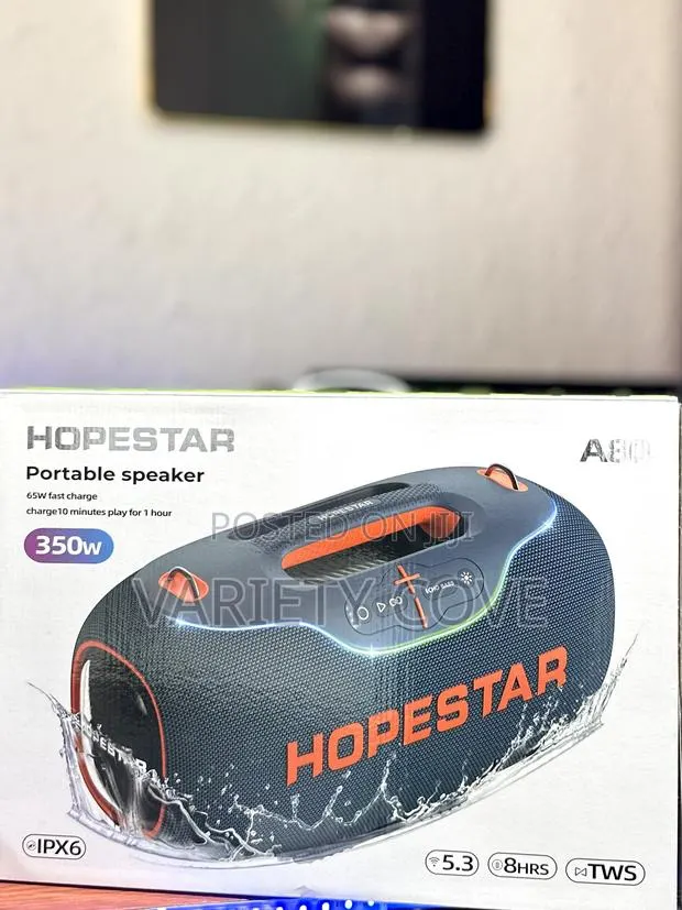 Hopestar A80 350w High Quality RGB Audio Speaker for Outdoor · Photo 1