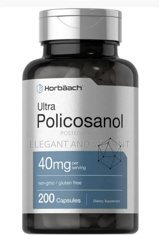 Policosanol 40mg | 200 Capsules · Photo 1