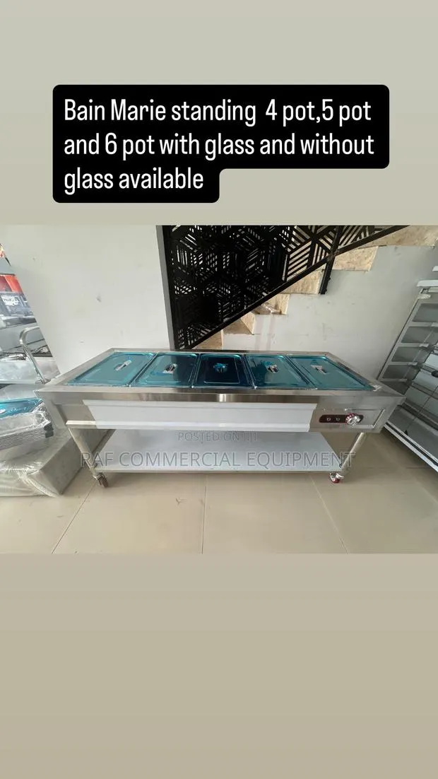 6 Pot Standing Bain Marie · Photo 1