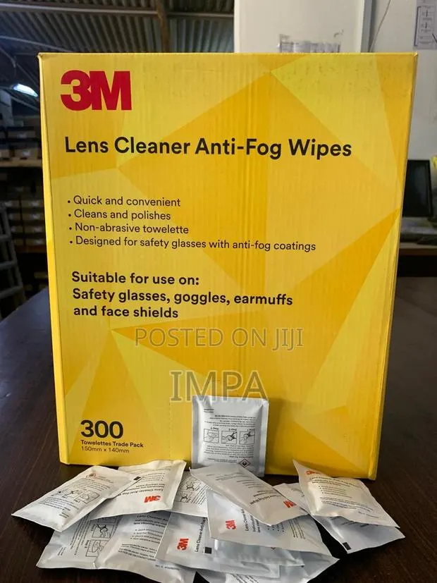 3m Lens Cleaner Anti-Fog Wipes