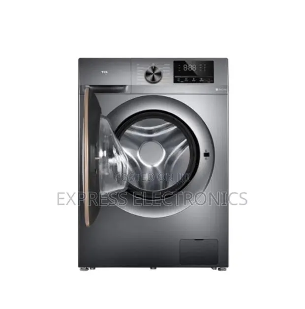Limited Stock TCL WM Front Load Full Auto Silver 10.5 Kg Wash and Dry · Photo 1