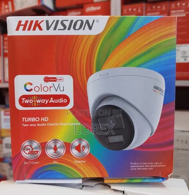 Hikvision Camara Indoor 2mp Full Color 2 Way Audio Ds-2ce72df0t-LPTS · Photo 1