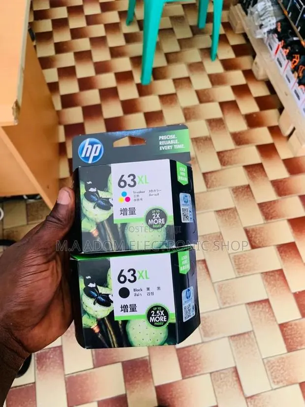 HP 63XL Black High-Yield Ink Cartridge: Print More, Pay Less · Photo 1