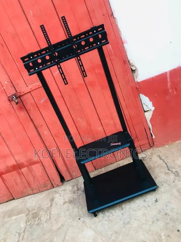 Premium All-Steel Rolling Tv Stand Hq-008 Max 32-100” · Photo 1