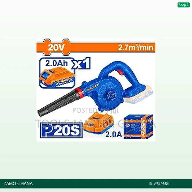 Cordless Blower - Wblp5521 · Photo 1